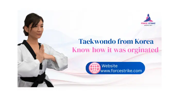 Is Taekwondo is from Korea